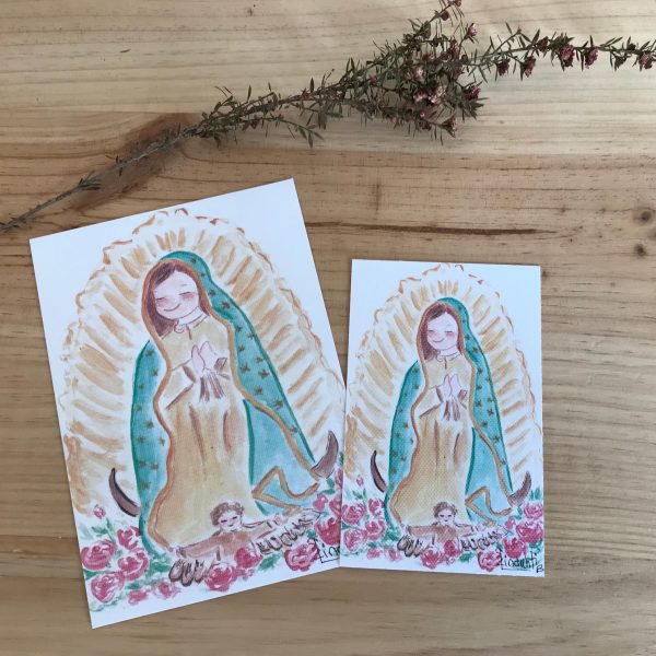 Ilustraciones Virgen Guadalupe México