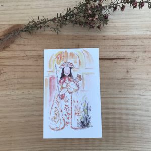 lamina Virgen de la Peregrina Pontevedra